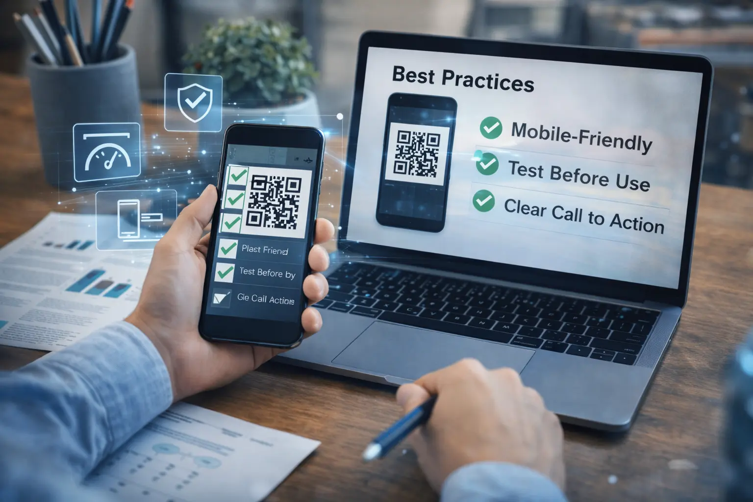 Best Practices to use QR